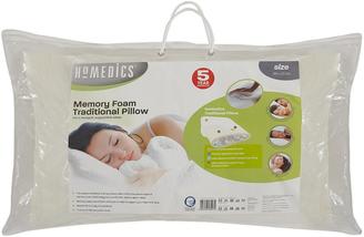 Homedics Traditional Memory Foam Pillow