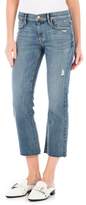 Thumbnail for your product : Fidelity Hayden Raw Hem Crop Jeans