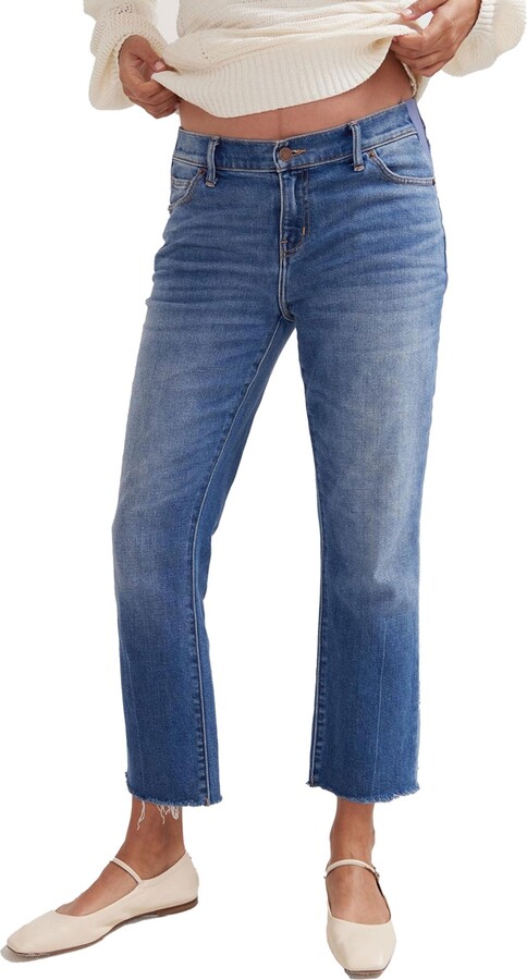 Hatch Maternity The Under the Bump Crop Jean