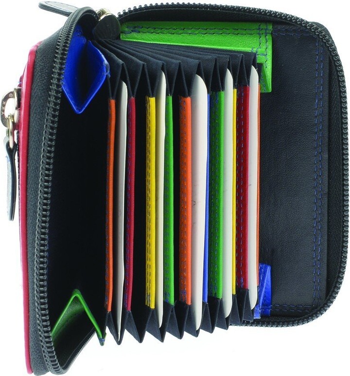 Golunski Graffiti Leather Card Wallet Concertina Style 7119 Colour