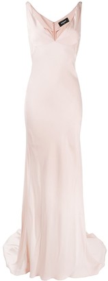 DSQUARED2 Lorraine V-neck gown