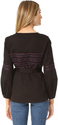 Cynthia Rowley Embroidered Top