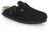 Thumbnail for your product : Birkenstock Boston Suede Clogs