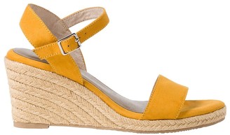 mustard wedge sandals uk