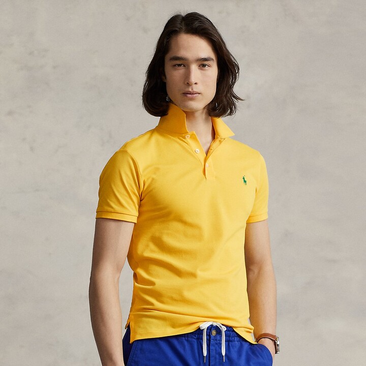 Ralph Lauren Slim Fit Stretch Mesh Polo Shirt - ShopStyle