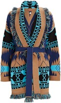 Thumbnail for your product : Alanui Icon Cashmere-Wool Wrap Cardigan