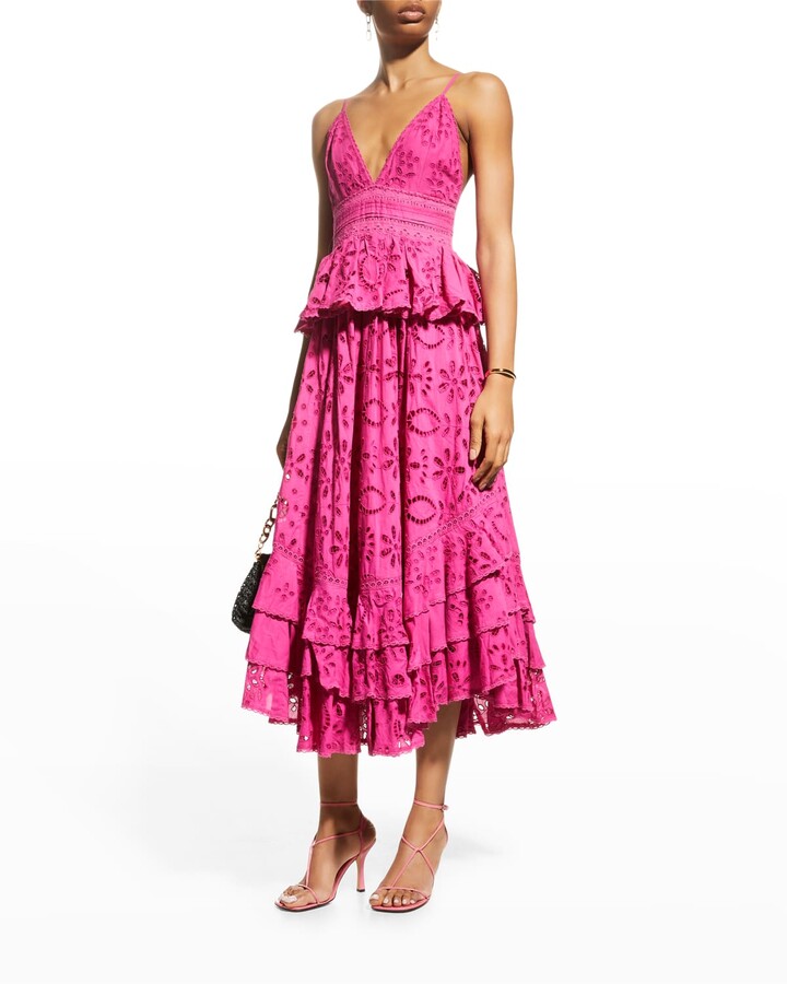 Hot Pink Ruffle Dress | Shop the world's largest collection of 