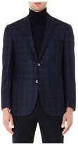 Thumbnail for your product : Corneliani Checked wool-blend jacket