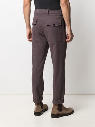 Brunello Cucinelli Straight-Leg Cotton Trousers