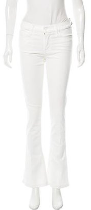 Mother Mid-Rise Flared Jeans