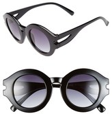 Thumbnail for your product : Fantas-Eyes Fantas Eyes FE NY 45mm Round Split Temple Sunglasses