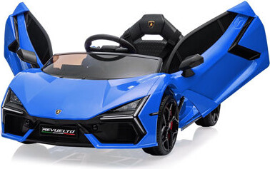 Hetoy 12V Kids Ride On Car, Licensed Lamborghini Revuelto Electric Car For Kids