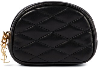 Saint Laurent Lolita quilted leather pouch