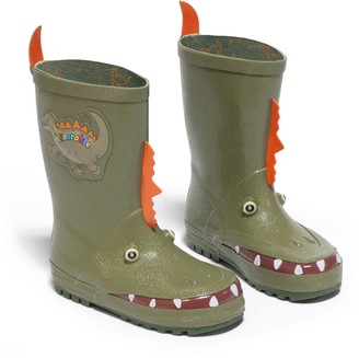 girl dinosaur rain boots