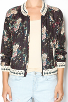 Thumbnail for your product : En Creme Floral Navy Jacket