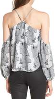 Thumbnail for your product : Leith Cold Shoulder Top