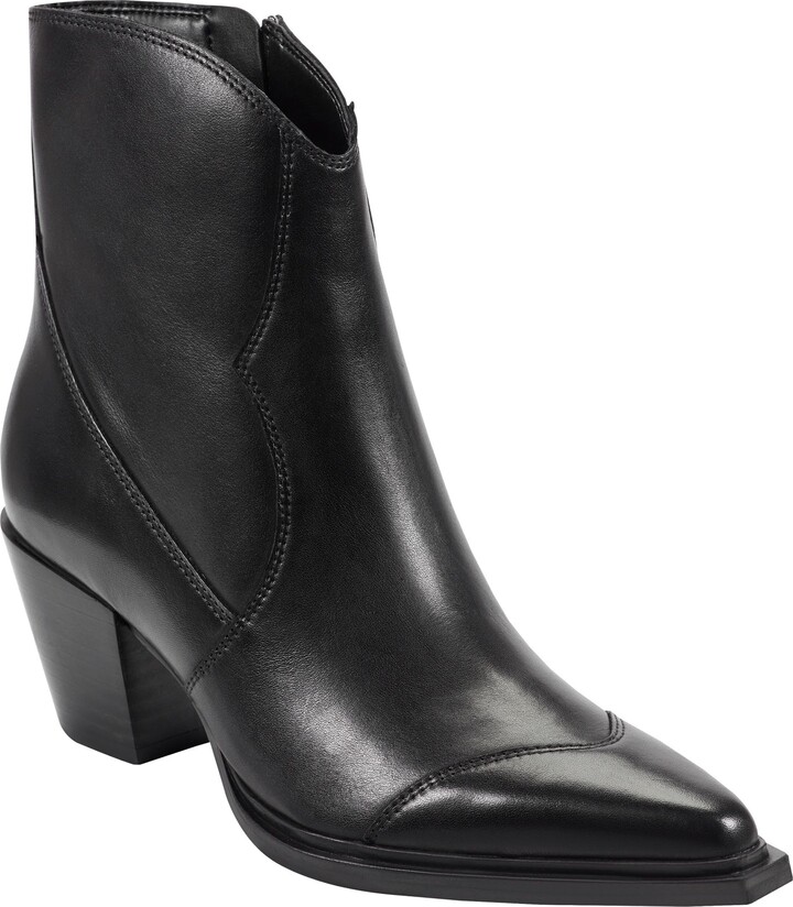 Marc Fisher Giulie Pointed Cap Toe Bootie