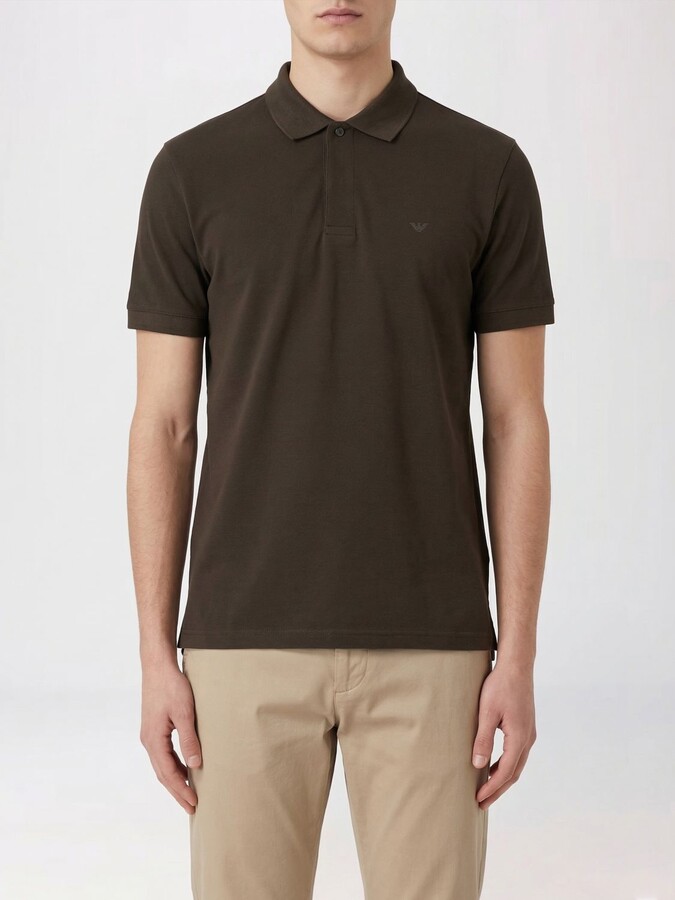 Emporio Armani Polo Shirt Men color Green