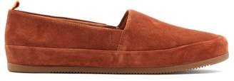 Mulo - Suede Loafers - Mens - Brown