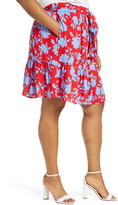 Thumbnail for your product : Gibson x Hi Sugarplum! Capri Tiered Tie Front Summer Skirt