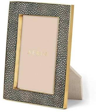 AERIN Classic Embossed Shagreen Picture Frame