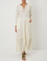Thumbnail for your product : Sea Cream Embroidered Tiered Maxi Dress