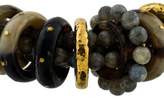 Thumbnail for your product : Ashley Pittman Labradorite & Horn Multistrand Bead Necklace