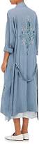 Thumbnail for your product : Giada Forte Women's Embroidered Voile Robe