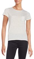 Thumbnail for your product : Saks Fifth Avenue BLACK Cashmere-Blend Pocket Tee