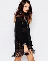 Thumbnail for your product : French Connection Dumas Lace Tunic Dress