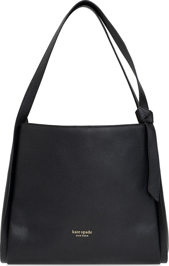 Kate Spade ‘Knott Large’ Shoulder Bag Black ShopStyle
