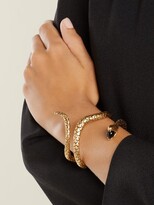 Thumbnail for your product : Saint Laurent Brass Snake Bracelet