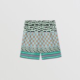 Thumbnail for your product : Burberry Childrens Montage Print Mesh Shorts Size: 10Y