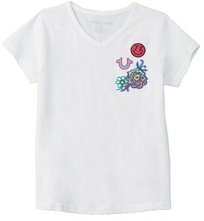 True Religion Girls' Patched T-shirt.