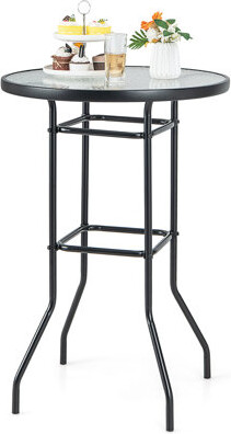 Ebern Designs Kenhorst Round 27'' Outdoor Bistro Table