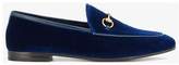 Thumbnail for your product : Gucci Jordaan velvet loafer