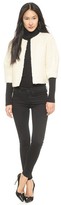 Thumbnail for your product : Alice + Olivia Dani Cropped Jacket
