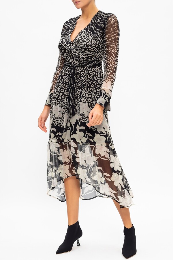 all saints long sleeve dress