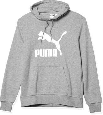 Puma Men's Classics Fleece Hoodie - ShopStyle Activewear Jackets