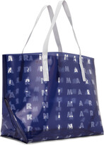 Thumbnail for your product : Marni Kids Navy Logo Tote