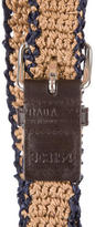 Thumbnail for your product : Prada Crochet Buckle Belt