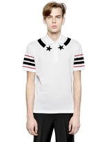 Thumbnail for your product : Givenchy Stars & Stripes Cuban Cotton Polo Shirt