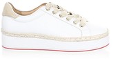 Thumbnail for your product : Joie Dabnis Leather Flatform Espadrille Sneakers