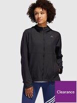 Thumbnail for your product : adidas Response Own The Run Jacket - Black