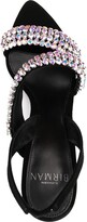 Thumbnail for your product : Alexandre Birman Crystal-Embellished Leather Sandals
