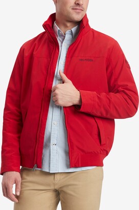 Tommy Hilfiger Men's Red Jackets on Sale | ShopStyle