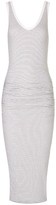 Thumbnail for your product : James Perse Striped Stripe Cotton Tank Dress