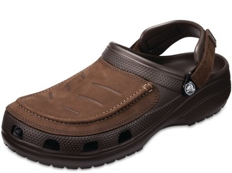 mens leather crocs uk