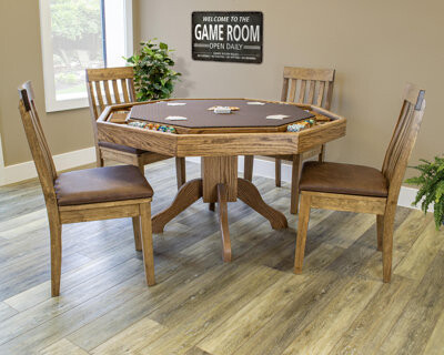American Furniture Classics 54'' 8 - Player Poker Table