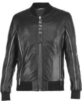 Thumbnail for your product : Philipp Plein Leather Bomber Jacket
